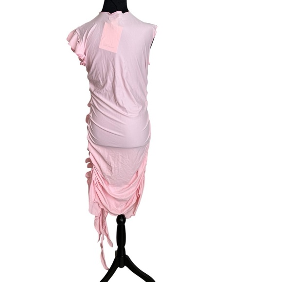Fanci Club the night train dress pink size xxl - Picture 4 of 5